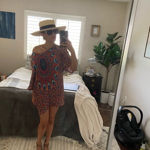 Tolani multi color Kaftan OS